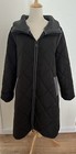 Marc New York Andrew Marc Black Long Jacket Size Xl