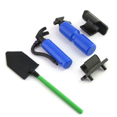 For 1/10 SCX10 TRX4 D90 RC Crawler Simulation Decoration Accessories Shovel Set - Picture 6 of 18