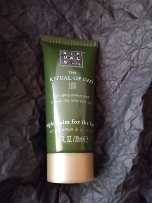 The Ritual of Dao Night Balm for the hands white lotus & yi yi ren - Handcreme