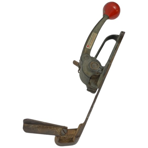 Red Handled SIGNODE Model ST Tensioner Size 3/8" TO 3/4" Good Condition - Imagen 5 de 5