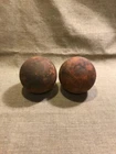 Civil war, rev war, 1812, Napoleonic war small solid shot prop cannon balls *