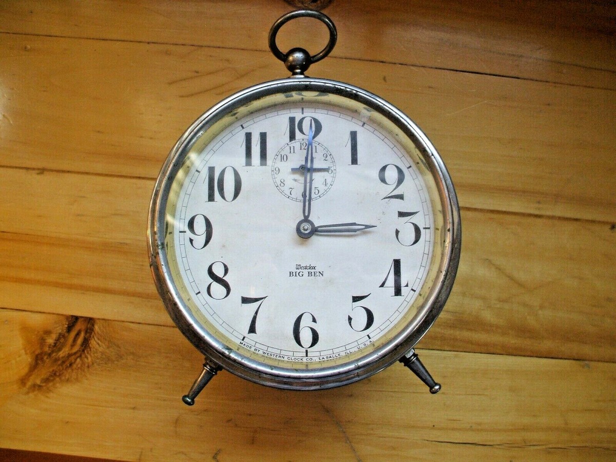 【レア・希少品】BIG BEN Western Clock Co Antique 1900s Westclox Big Ben Alarm Clock - For Repair | eBay