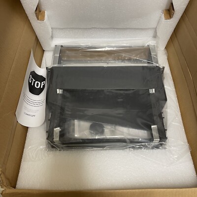 Commscope 760210740 HD Series, Fiber Patch Panel, Black/Silver, 3.5''x19''x18.39''