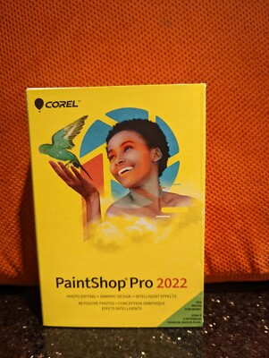 Corel PaintShop Pro 2022 for Windows FULL RETAIL VERSION PSP2022EFMBAMC 