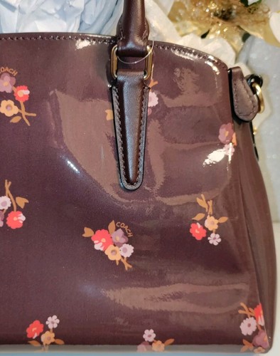 Auth💥NWTD💥COACH F31395 Mini Sage Carryall Baby Bouquet Print Satchel/Crossbody - Picture 6 of 23