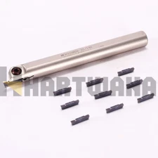 Indexable Lathe Face Grooving Tool 25mm-140mm Carbide Inserts MGMN300 10PCS