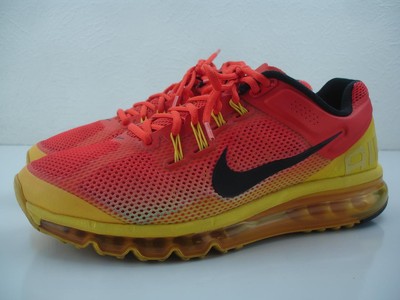 Men's 11 M Nike Air Max+ 2013 579954-807 Premium Sunset Pack Team Orange Shoes