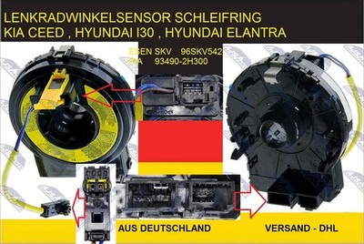 NEU WICKELFEDER  SCHLEIFRING  für KIA CEED  2007-12   / HYUNDAI I30  2007 -12