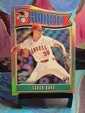 2025 BOWMAN CHROME CADEN DANA #ROY-7 DIE CUT Baseball CARD Rookie ANGELS RC