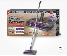Rechargeable Floor Sweeper Lightweight 2.0 Lbs.