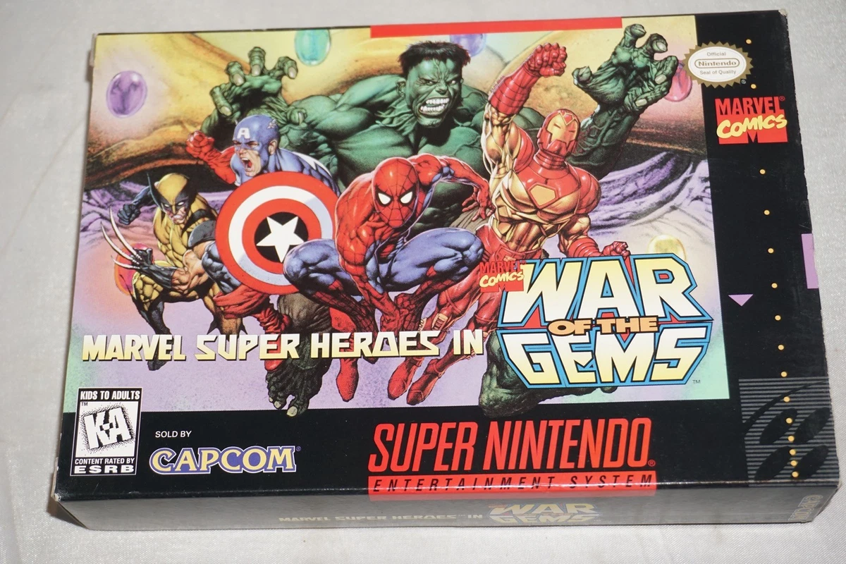 Marvel Super Heroes: War of the Gems Video Games for sale - eBay