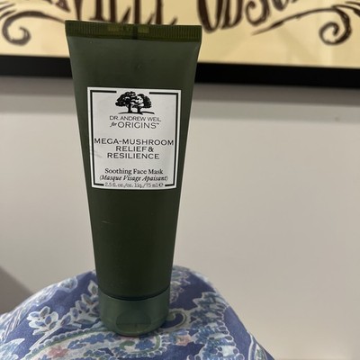 ORIGINS Mega-Mushroom Relief & Resilience Soothing Face Mask 2.5oz - New