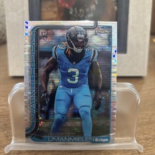 2025-26 Topps Chrome - Princely Umanmielen #377 Pulsar Refractor (RC)