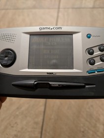 Tiger Game.Com Original Handheld Console With 4 Games &ldquo;Works&rdquo; Read Description