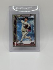 David Festa- 2025 Topps Holiday #H78 (RC) Rookie Silver Glitter