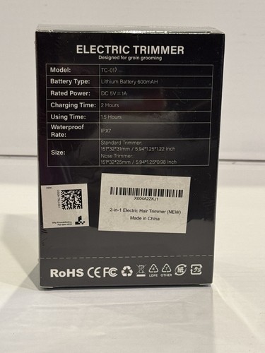 Electric Hair Trimmer: Professional Precision for Perfect Grooming - Picture 2 of 2