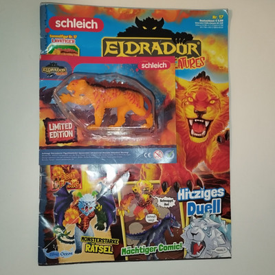 Schleich ELDRADOR Creatures Heft Nr. 17 Limited Edition STARKER LAVATIGER  *NEU*