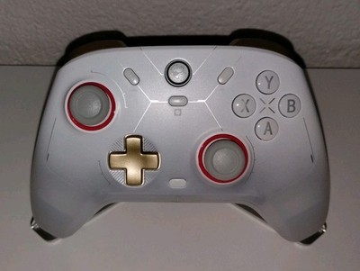 GameSir Cyclone 2 (Phantom White) Wireless Controller mit Ladestation und Dongle