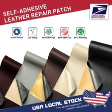 Self Adhesive Leather Repair Patch Tape For Car Seats Couch Sofa Furniture Bags
