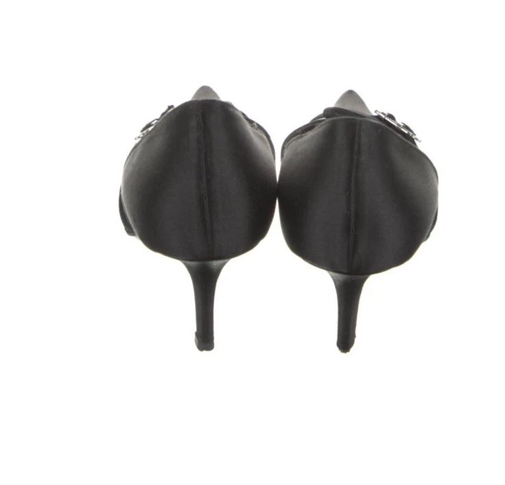 Tacón de gatito con lazo satinado vintage Dior talla 37,5 Foto 3 de 4