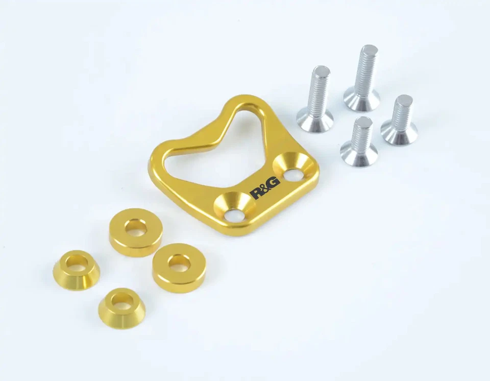 PIASTRA AGGANCIO CINGHIE R&G PER DUCATI 1199 PANIGALE 2012 > 2015 ORO SINGOLA - Изображение 2 из 4