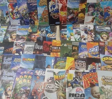 Nintendo Gamecube Game Instructions Manual Booklet - Pick & Choose Letters M-T