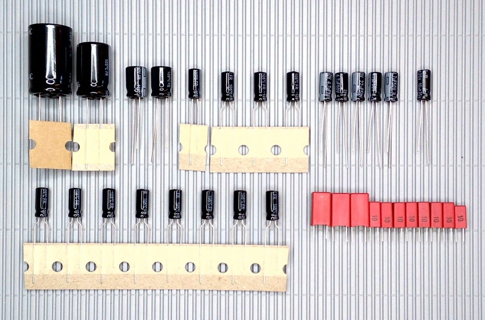 RECAPKIT DENON DP 59 L Set Condensatore Elettrolitico Panasonic-FR-A/WIMA Recap Repair