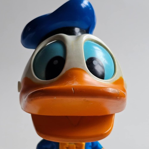 1960s-1970s Donald Duck Chatter Chum Mattel Talking Toy – WORKS – Hard Plastic - Picture 3 of 6