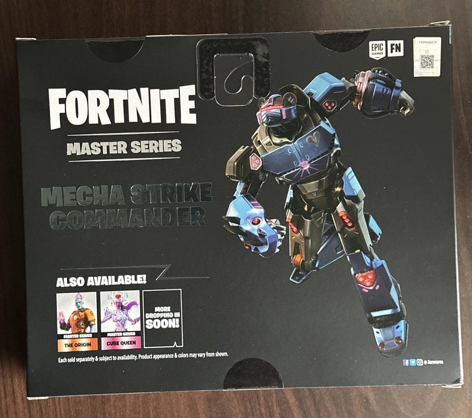 FORTNITE Master Series Mecha Strike Commander Jazwares Запечатанный с КОДОМ (6 штук) - Изображение 3 из 4