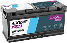 Starter Battery EXIDE EK1060