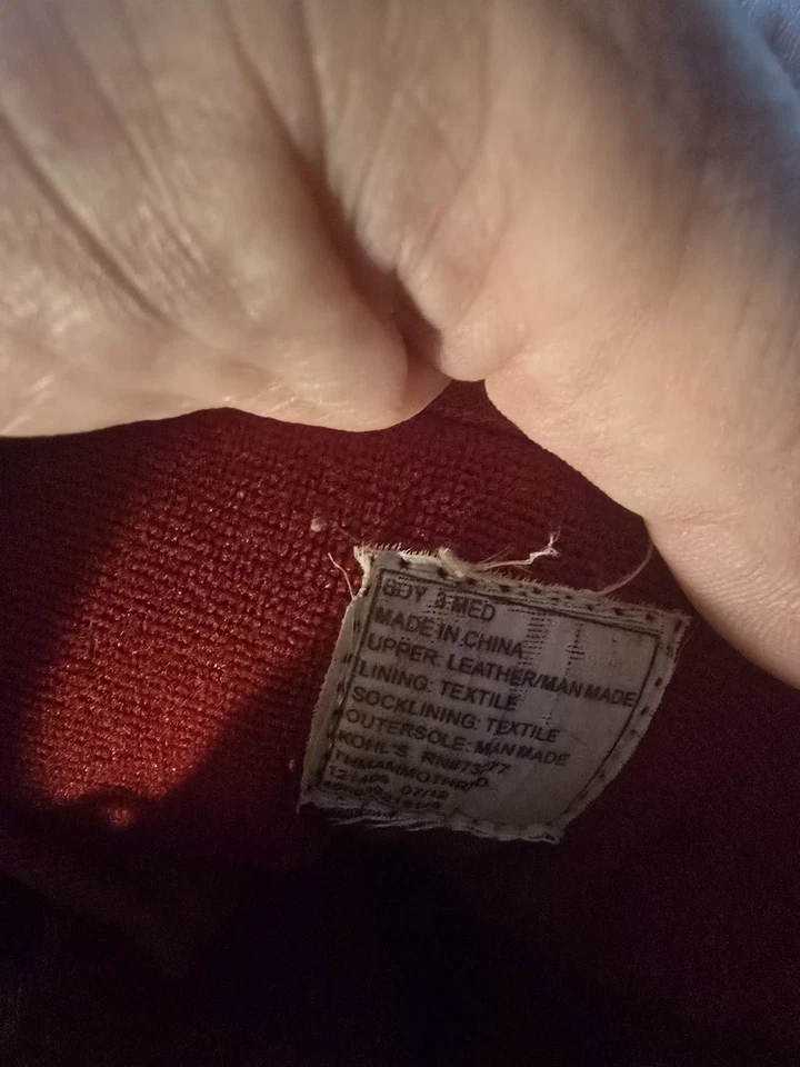 Tony Hawk черный/красный снег ботинки мальчика размер 3 Med скейтборд тематический - Изображение 3 из 4