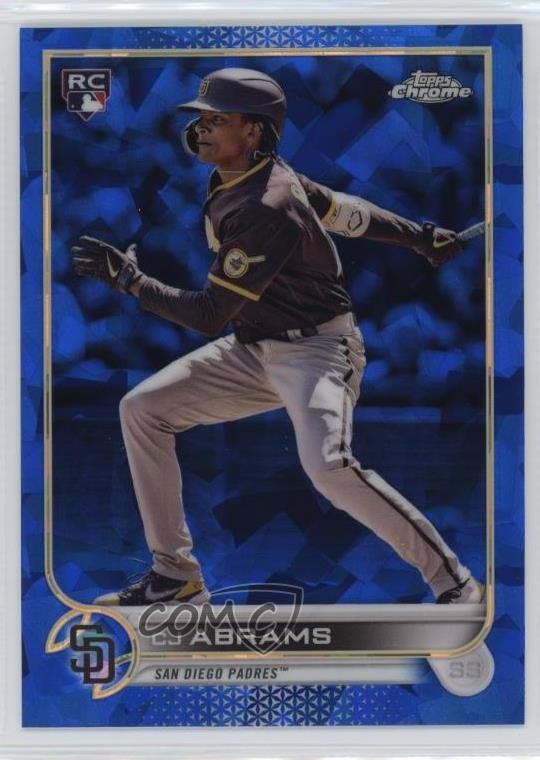 2022 Topps Chrome Sapphire Edition CJ Abrams #280 1d4s