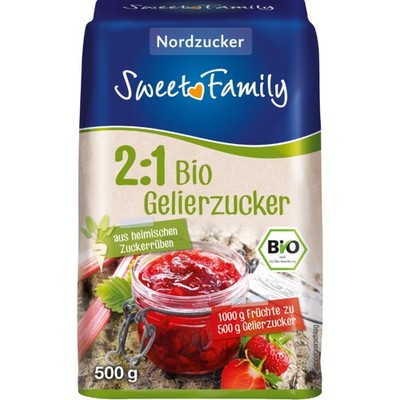 Sweet Family Bio Gelierzucker 2zu1 500g Packung