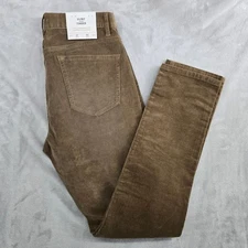Flint and Tinder Tapered Fit Corduroy Pants Men Size 31x32 Brown