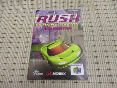 San Francisco Rush Extreme Racing Spielanleitung / Anleitung Nintendo 64 N64 *