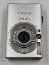 Canon IXUS 80 IS 8,0 MP Digitalkamera Silber - Defekt