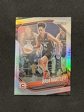 BRIA HARTLEY 2025 Panini Prizm WNBA Basketball SILVER HOLO Connecticut Sun #86