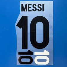 Argentina Youth 2024 Lionel Messi Player Size Shirt Nameset Name Number ID