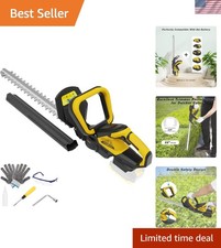 1600 RPM Hedge Trimmer: 22-Inch Blade  Lightweight Design for Precision