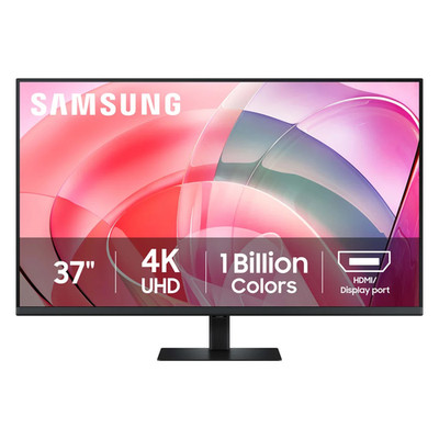 Samsung 37'' Class ViewFinity S70D 4K UHD Monitor 60Hz 5ms Black LS37D704EANXZA