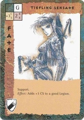 Tiefling Sensate - Rebels & Reinforcements - Blood Wars