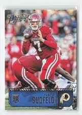 2016 Panini Football Prestige Nate Sudfeld #210 RC Washington Redskins