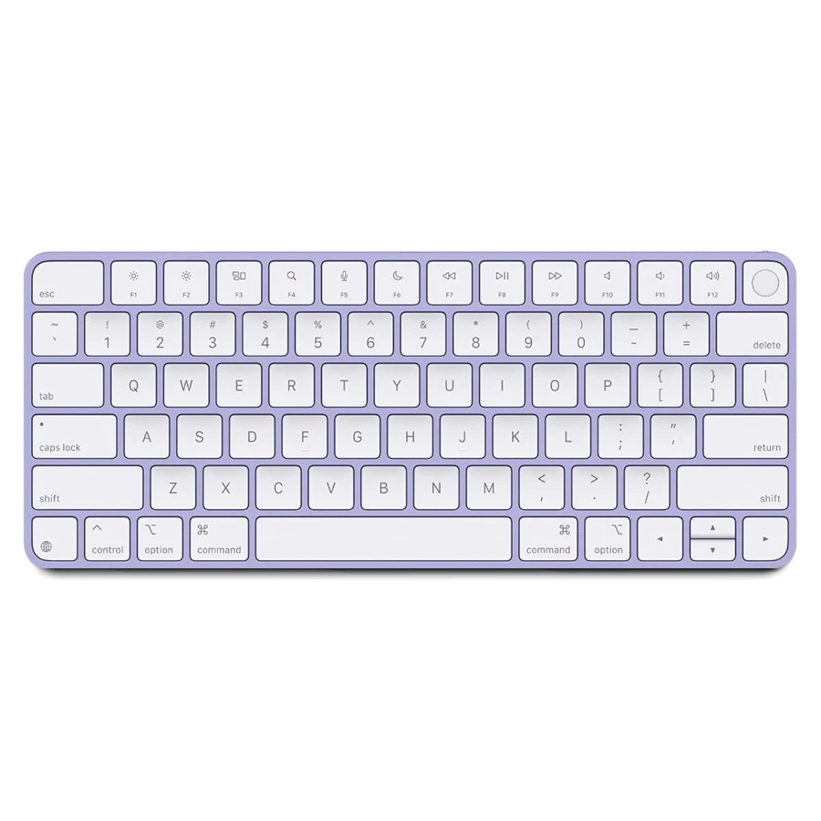 New Apple Magic Keyboard with Touch ID for Apple Silicon Macs (Purple) - Bulk