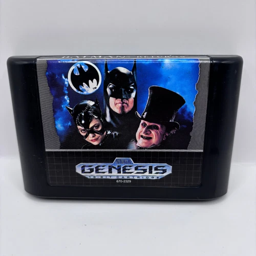 Batman Returns For Sega Genesis - Authentic Cartridge Only, Tested, Works!