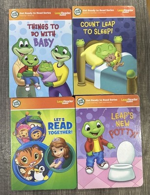 Leap Frog LeapReader Junior Get Ready to Read Series Set of 4 Books