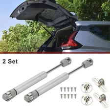 2 Set 7.5 inch 25Lbs/110N Silver Tone Lift Supports Struts Shocks Gas Spring