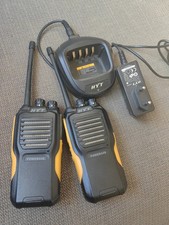2 × HYT POWER446 Radio operacyjne Czarny Żółty z ładowarką Model POWER446