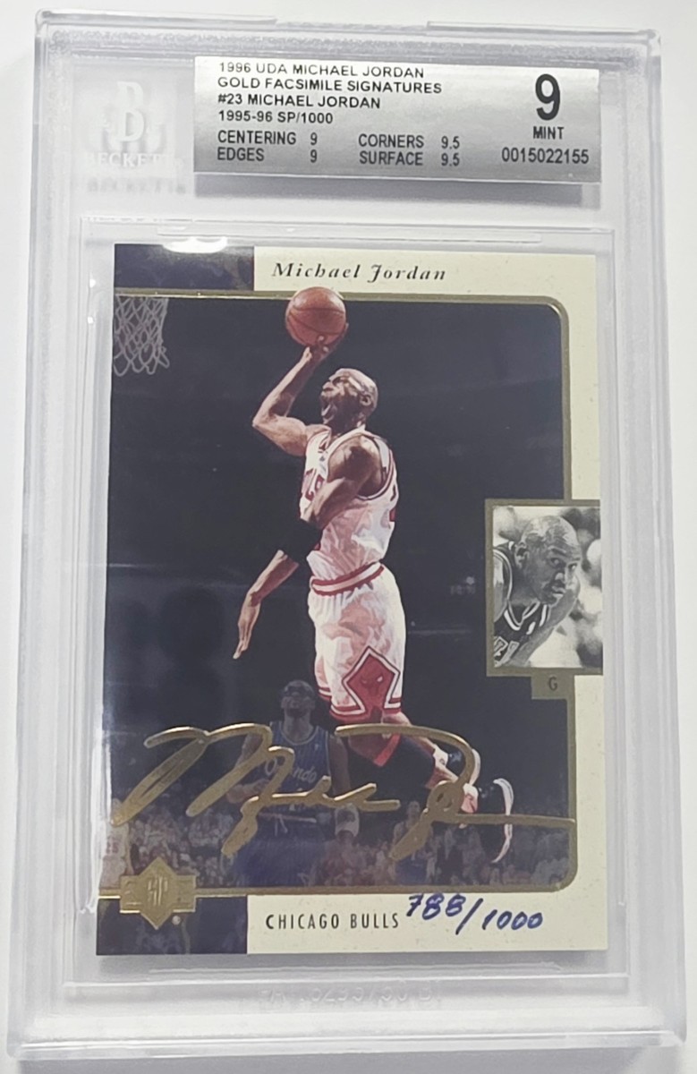 1995-96 SP #23 GOLD SIGNATURE /1000 BGS 9 (9 9 9.5 9.5) 🏀POP 1