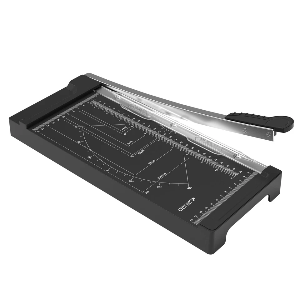 GENIE GH 05 Hebelschneider DIN A4 5 Blatt Fotoformate Winkelmaße