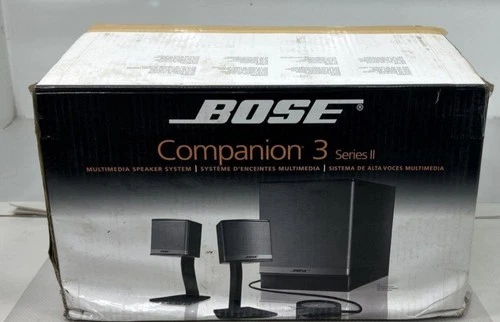 Bose Companion 3 Series II Multimedia Speaker System Excellent 